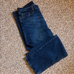 33 x 30 George Men's Blue Jeans Straight Leg